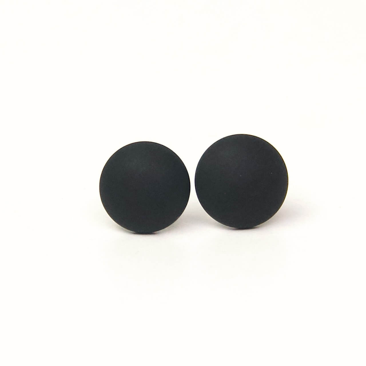 Schwarz matte Polaris Ohrstecker / Ohrhänger / Ohrclips Schwarz matte Polaris Ohrstecker / Ohrhänger / Ohrclips