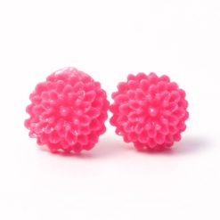 Blumen Ohrstecker Pink 10mm – Handmade Edelstahl | Zarte Blüten von Just Trisha | Kleine Auflage Geschenkidee Blumen Ohrstecker Pink 10mm – Handmade Edelstahl | Zarte Blüten von Just Trisha | Kleine Auflage Geschenkidee
