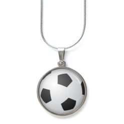Ohrstecker, Ohrhänger, Clipse & Druckknopf - Motiv Fußball EM WM - Schmuck aus Edelstahl