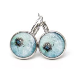 Ohrstecker, Ohrhänger, Clipse & Druckknopf – Motiv große Pusteblume Löwenzahn – Schmuck aus Edelstahl Ohrstecker, Ohrhänger, Clipse & Druckknopf – Motiv große Pusteblume Löwenzahn – Schmuck aus Edelstahl