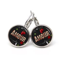Ohrstecker, Ohrhänger, Clipse & Druckknopf – Motiv Rockabilly Amour Kirschen – Schmuck aus Edelstahl Ohrstecker, Ohrhänger, Clipse & Druckknopf - Motiv Rockabilly Amour Kirschen - Schmuck aus Edelstahl