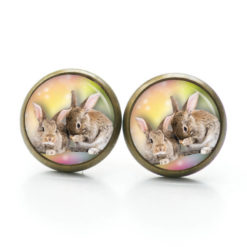 Ohrstecker, Ohrhänger, Clipse & Druckknopf – Motiv Osterhase Ostern Hase – Schmuck aus Edelstahl Ohrstecker, Ohrhänger, Clipse & Druckknopf – Motiv Osterhase Ostern Hase – Schmuck aus Edelstahl