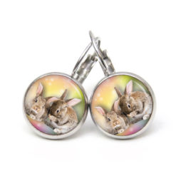 Ohrstecker, Ohrhänger, Clipse & Druckknopf – Motiv Osterhase Ostern Hase – Schmuck aus Edelstahl Ohrstecker, Ohrhänger, Clipse & Druckknopf – Motiv Osterhase Ostern Hase – Schmuck aus Edelstahl