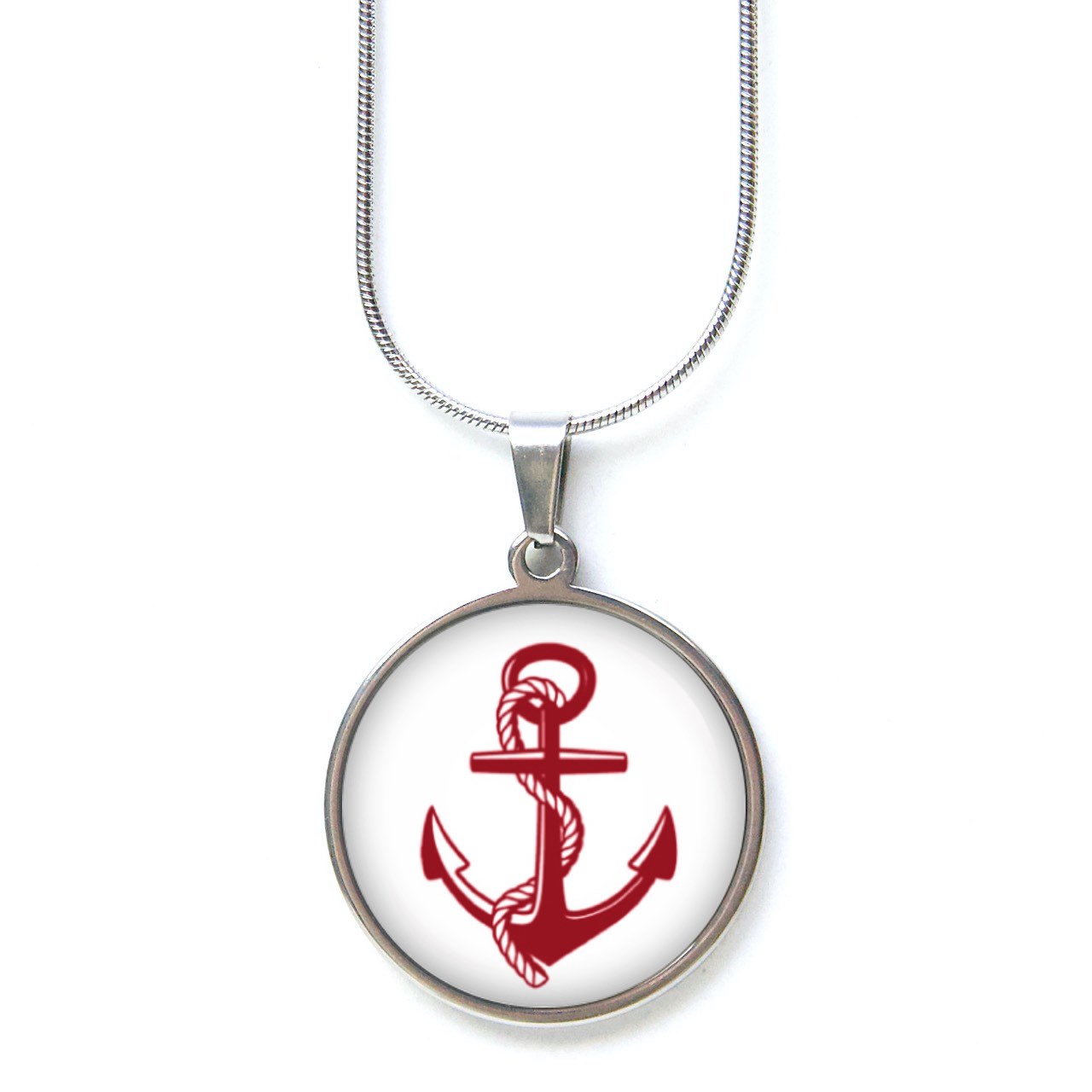 Roter Anker Ohrringe aus Edelstahl – Maritimes Blumen Motiv – Just Trisha Roter Anker Ohrringe aus Edelstahl - Maritimes Blumen Motiv - Just Trisha