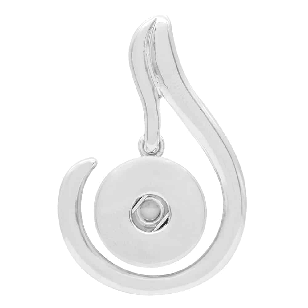 Großer eleganter Druckknopf Anhänger für 16mm Druckknopf Großer eleganter Druckknopf Anhänger für 16mm Druckknopf
