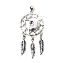Druckknopf Anhänger XL Traumfänger für 16mm Druckknopf