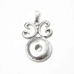 Eleganter Druckknopf Anhänger für 16mm Druckknopf
