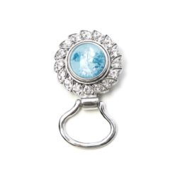 Druckknopf Brillenhalter mit strass Rand für 16mm Druckknöpfe Druckknopf Schlüsselanhänger Leder schwarz für 16mm Druckknopf