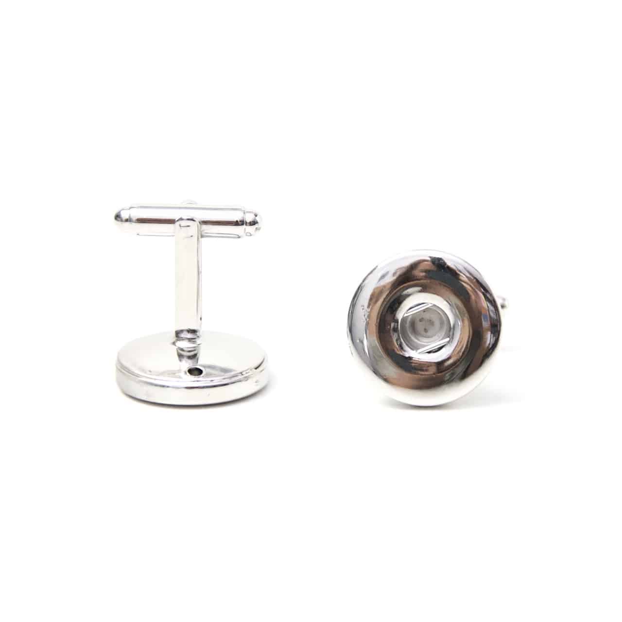 Druckknopf Manschettenknöpfe für 16mm Druckknöpfe – 1 Paar Druckknopf Manschettenknöpfe für 16mm Druckknöpfe - 1 Paar