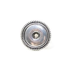 Verspielter Druckknopf Ring für 16mm Druckknopf Größe 18