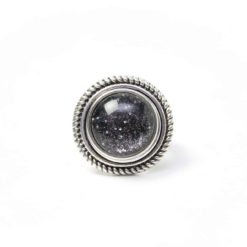 Verspielter Druckknopf Ring für 16mm Druckknopf Größe 18
