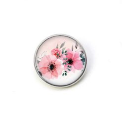 Ohrstecker, Ohrhänger, Clipse & Druckknopf – Motiv große rosa romantische Blumen – Schmuck aus Edelstahl Ohrstecker, Ohrhänger, Clipse & Druckknopf – Motiv große rosa romantische Blumen – Schmuck aus Edelstahl