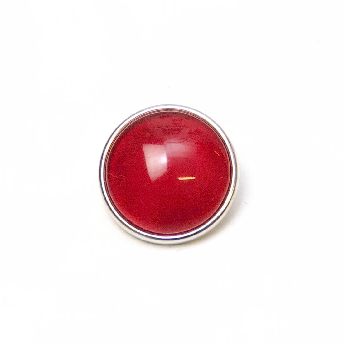 Druckknopf handbemalt in uni Farben Rubin rot für Druckknopfschmuck Druckknopf handbemalt in uni Farben Rubin rot für Druckknopfschmuck