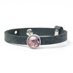 Schiebeperle mit deinem eigenen Foto Bild personalisiert für Lederarmbänder Schiebeperle mit deinem eigenen Foto Bild personalisiert für Lederarmbänder