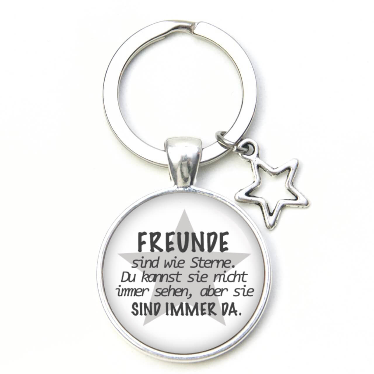 Schlüsselanhänger Freundschaft – Freunde sind immer da Schlüsselanhänger Freundschaft - Freunde sind immer da
