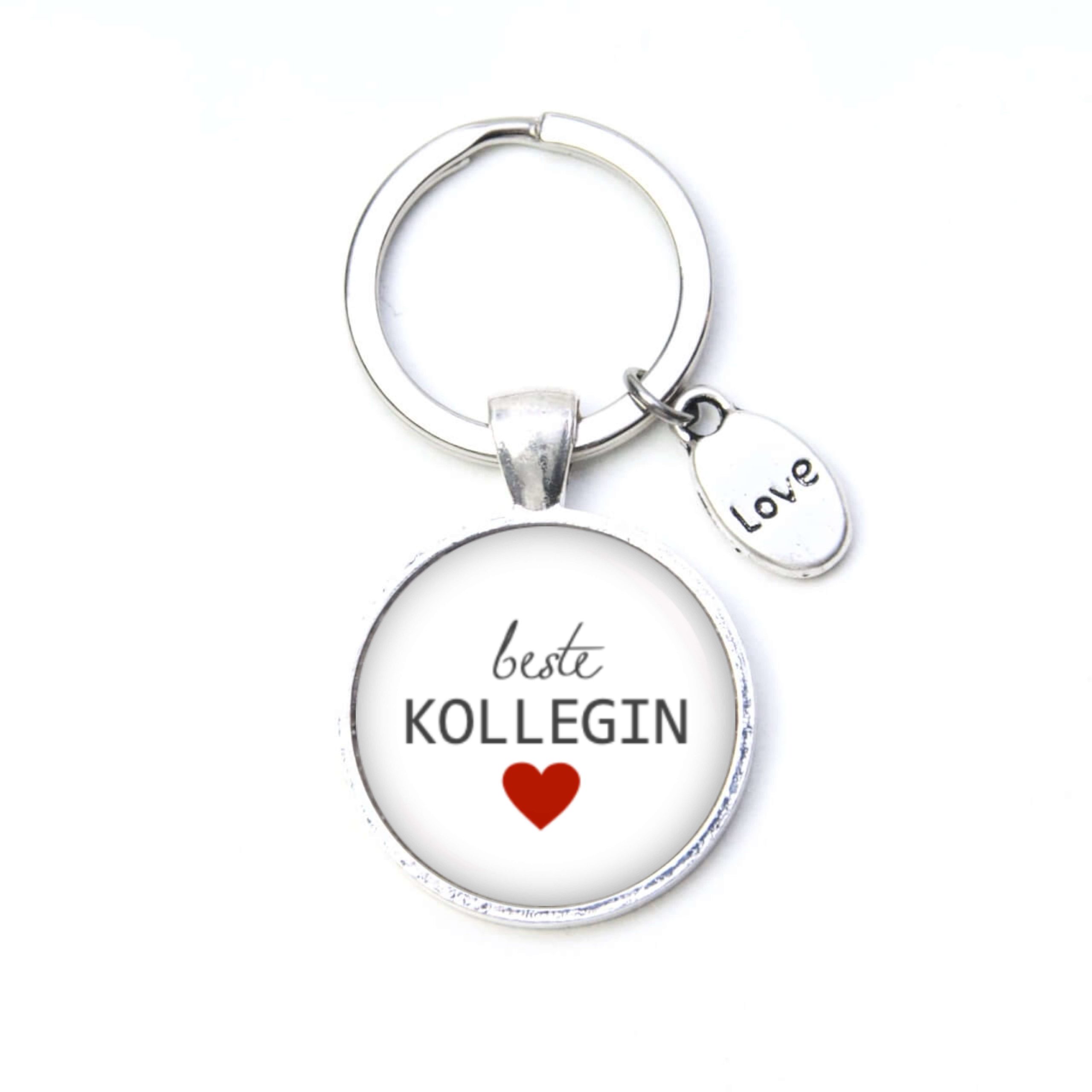 Schlüsselanhänger beste Kollegin mit Herz Schlüsselanhänger beste Kollegin mit Herz