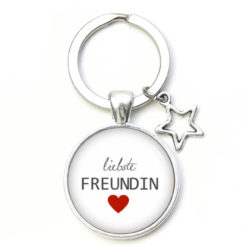 Schlüsselanhänger liebste Freundin beste Freundin – Herz Lieblingsmensch Schlüsselanhänger beste Freundin liebste Freundin - Herz Lieblingsmensch