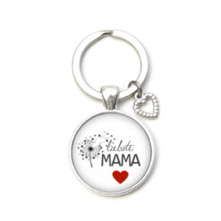 Schlüsselanhänger Liebste Mama Pusteblume – beste Mama – Geschenk Muttertag Schlüsselanhänger Liebste Mama Pusteblume - beste Mama - Geschenk Muttertag