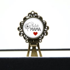 Lesezeichen Klammer liebste Mama mit Pusteblume - Geschenk zum Muttertag