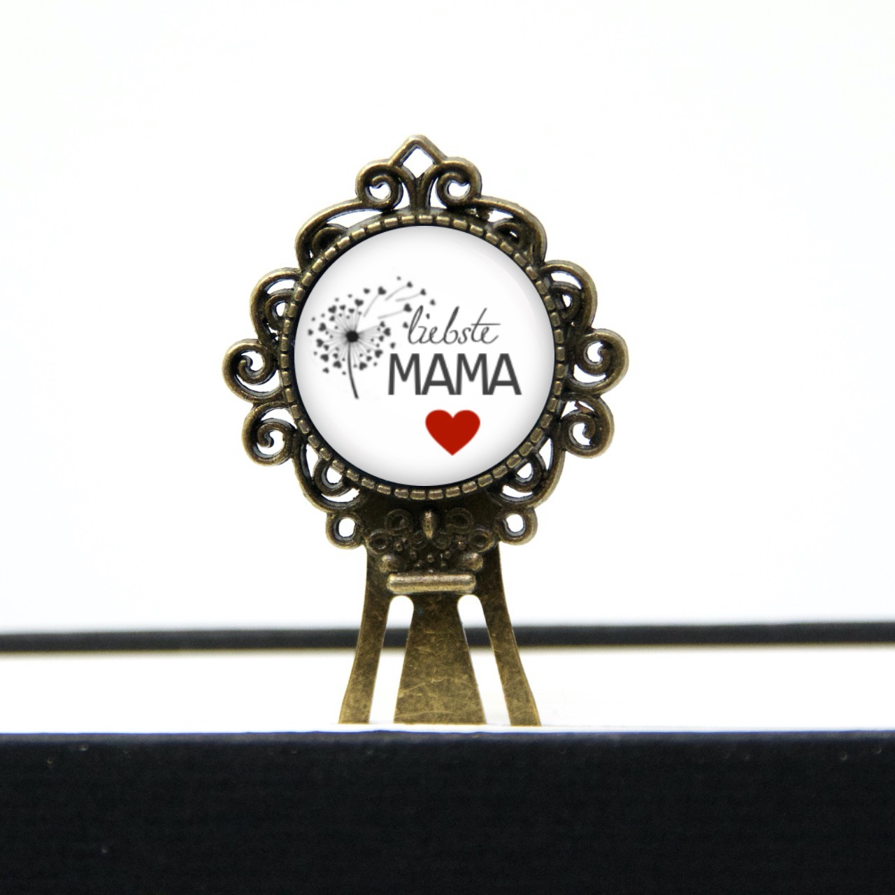 Lesezeichen Klammer liebste Mama mit Pusteblume – Geschenk zum Muttertag Lesezeichen Klammer liebste Mama mit Pusteblume - Geschenk zum Muttertag