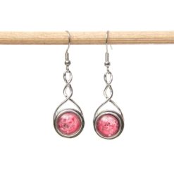Zarte Druckknopf Ohrhänger für 10mm Mini Druckknopf – Edelstahl Zarte Druckknopf Ohrhänger für 10mm Mini Druckknopf - Edelstahl