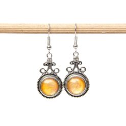 Druckknopf Ohrhänger verziert mit Strass für 10mm Mini Druckknopf – Edelstahl Druckknopf Ohrhänger verziert mit Strass für 10mm Mini Druckknopf - Edelstahl