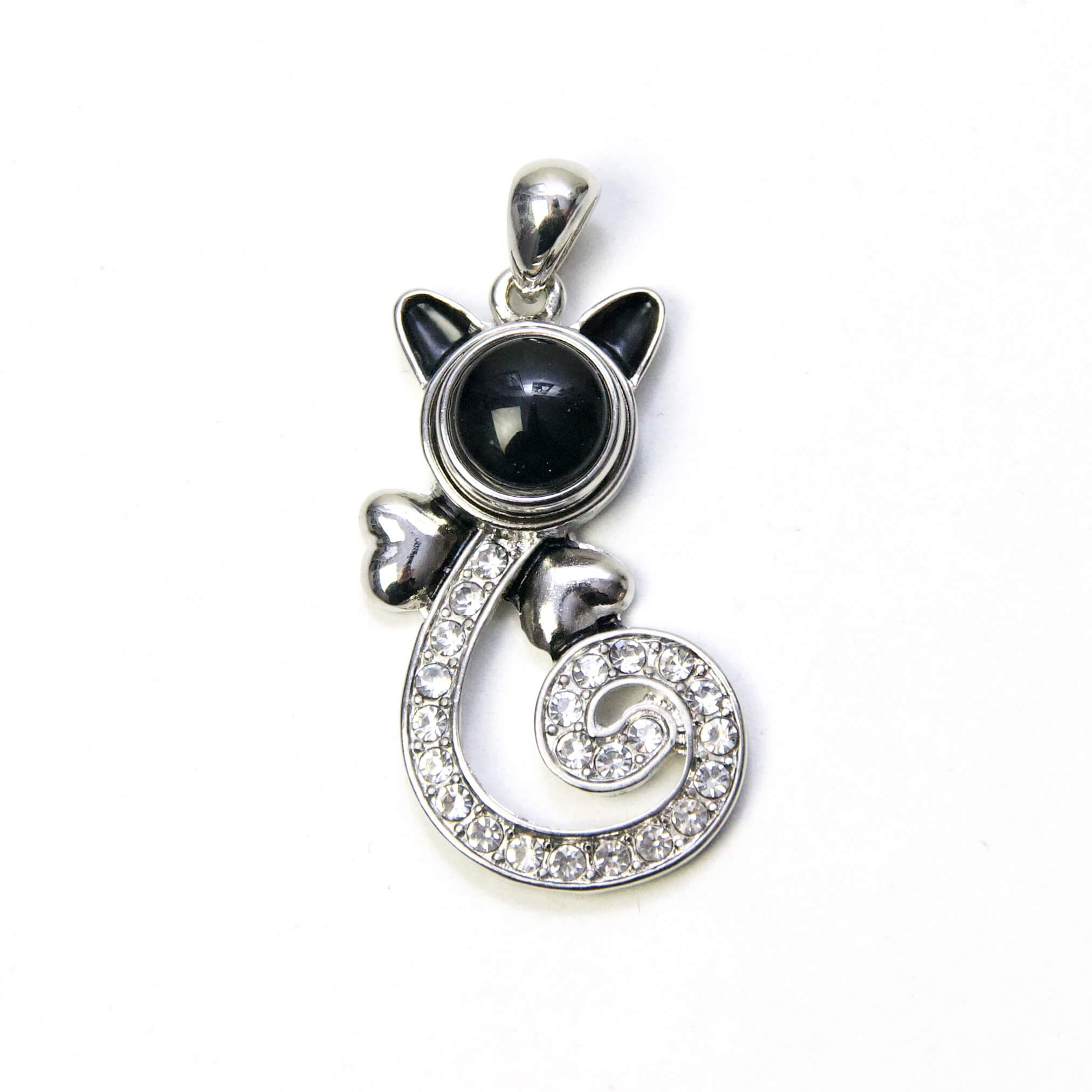 Druckknopf Anhänger Katze für 10mm Druckknopf Druckknopf Anhänger Katze für 10mm Druckknopf