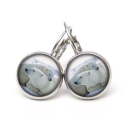 Ohrstecker, Ohrhänger, Clipse & Druckknopf – Motiv Clipse Eisbär Eisbären – Schmuck aus Edelstahl Ohrstecker, Ohrhänger, Clipse & Druckknopf – Motiv Clipse Eisbär Eisbären – Schmuck aus Edelstahl