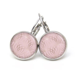 Ohrstecker, Ohrhänger, Clipse & Druckknopf – Motiv Vintage rose gold – Schmuck aus Edelstahl Ohrstecker, Ohrhänger, Clipse & Druckknopf – Motiv Vintage rose gold – Schmuck aus Edelstahl