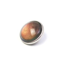 Druckknopf handbemalt braun gold lila für Druckknopfschmuck Druckknopf handbemalt braun gold lila für Druckknopfschmuck