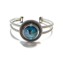 Eleganter verspielter Druckknopf Armreifen für 16mm Druckknöpfe Eleganter Druckknopf Armreifen für 16mm Druckknöpfe