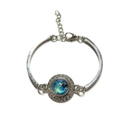 Druckknopf Armreif mit Strass für 10mm Druckknöpfe Druckknopf Armreif mit Strass für 10mm Druckknöpfe