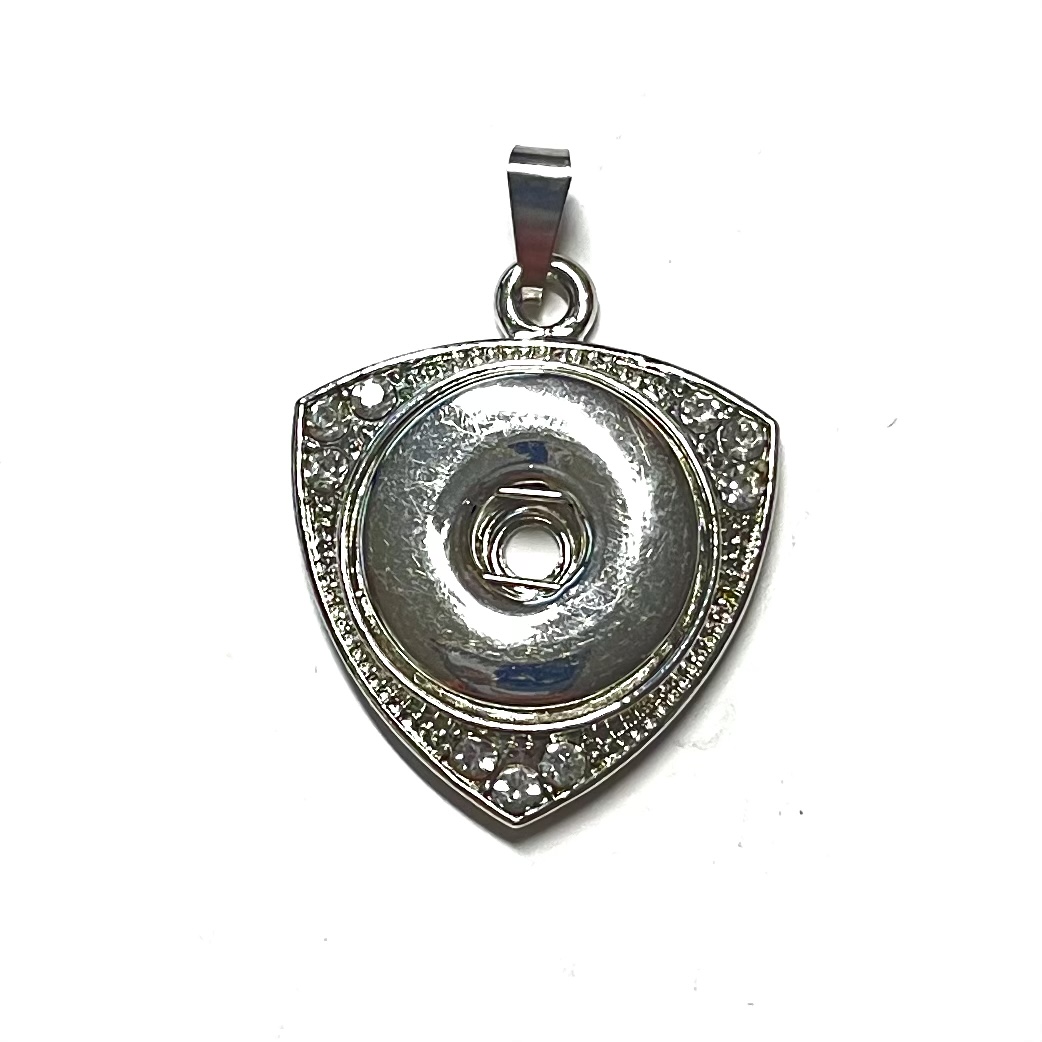Eleganter Druckknopf Anhänger mit Strass für 16mm Druckknopf Eleganter Druckknopf Anhänger mit Strass für 16mm Druckknopf
