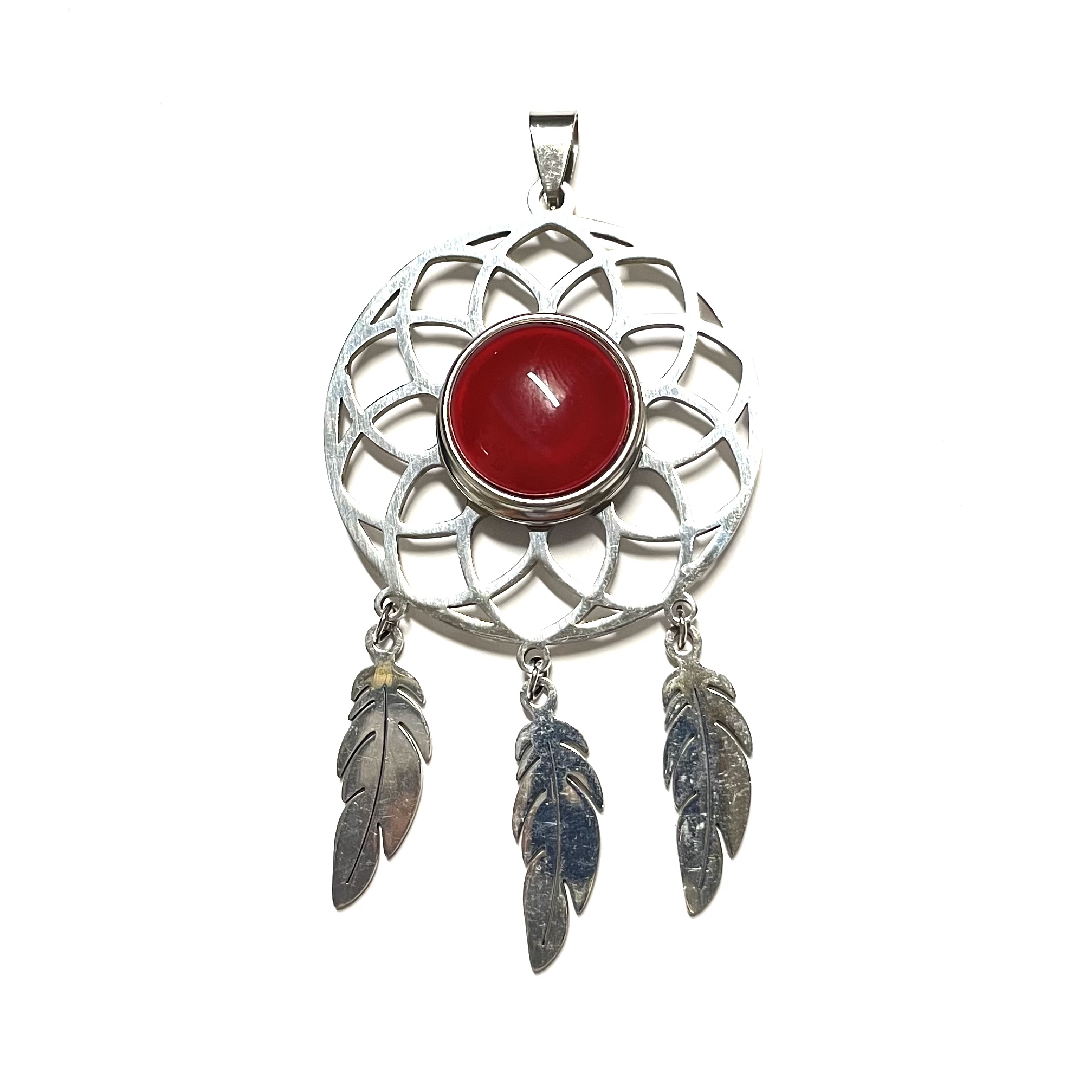 Großer Traumfänger Druckknopf Anhänger für 16mm Druckknopf Großer Traumfänger Druckknopf Anhänger für 16mm Druckknopf