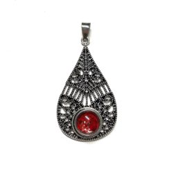 Orientalischer Anhänger mit Verzierungen für 10mm Druckknopf Orientalischer Anhänger mit Verzierungen für 10mm Druckknopf