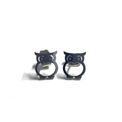 Mini Eulen Ohrstecker Edelstahl - Kleine silberne Ohrringe | Kinder Ohrstecker Eule | Just Trisha