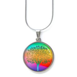 Ohrstecker, Ohrhänger, Clipse & Druckknopf – Motiv Regenbogen Lebensbaum – Schmuck aus Edelstahl Ohrstecker, Ohrhänger, Clipse & Druckknopf - Motiv Regenbogen Lebensbaum - Schmuck aus Edelstahl