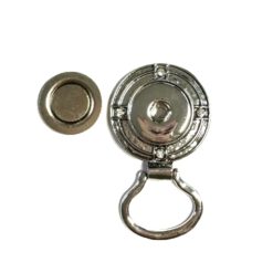 Druckknopf Brillenhalter schlicht für 16mm Druckknöpfe