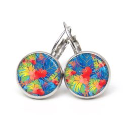 Ohrstecker, Ohrhänger, Clipse & Druckknopf – Motiv Karibik Sommer Tropen – Schmuck aus Edelstahl Ohrstecker, Ohrhänger, Clipse & Druckknopf – Motiv Karibik Sommer Tropen – Schmuck aus Edelstahl