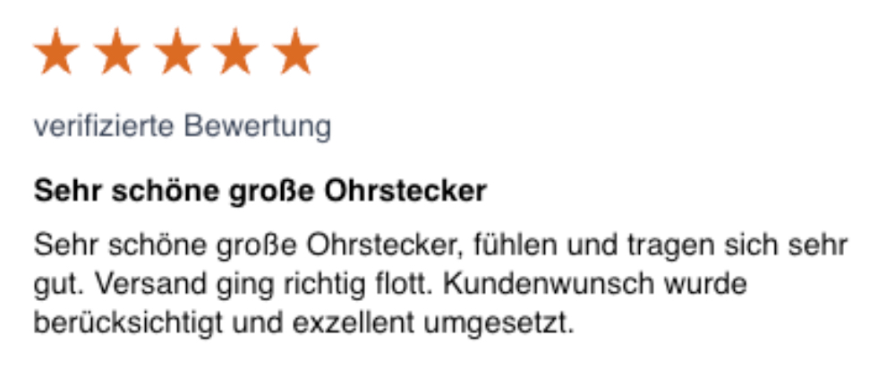 Bewertung von Just Trisha