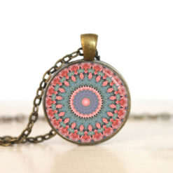 Ohrstecker, Ohrhänger, Clipse & Druckknopf – Motiv Zartes Mandala Rot Grau – Schmuck aus Edelstahl Ohrstecker, Ohrhänger, Clipse & Druckknopf - Motiv Zartes Mandala Rot Grau - Schmuck aus Edelstahl