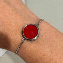 Druckknopf Armband aus Edelstahl für 16 mm Druckknöpfe Druckknopf Armband aus Edelstahl für 16 mm Druckknöpfe