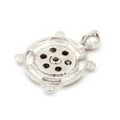Druckknopf Anhänger Schildkröte für 16mm Druckknopf
