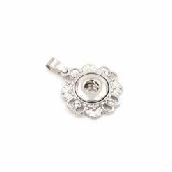 Druckknopf Anhänger kleine Blume für 10mm Druckknopf
