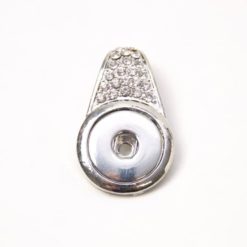 Druckknopf Anhänger mit Strass für 16mm Druckknopf