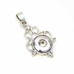 Eleganter Druckknopf Anhänger für 10mm Druckknopf