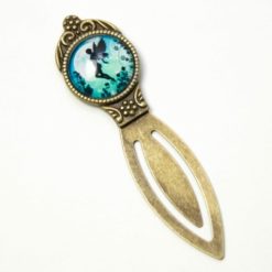 Lesezeichen Klammer Vollmond mit Elfe Lesezeichen Klammer Vollmond mit Elfe