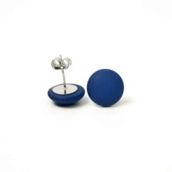 Blau dunkelblau matte Polaris Ohrstecker Ohrhänger Clipse Blau dunkelblau matte Polaris Ohrstecker Ohrhänger Clipse