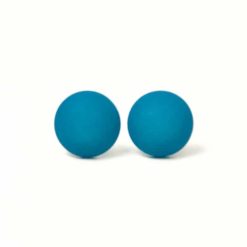 Indico blau matte Polaris Ohrstecker Ohrhänger Ohrclips