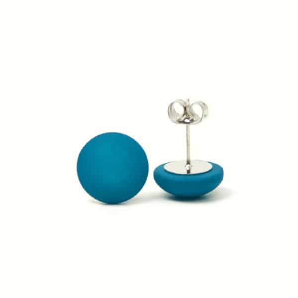 Indico blau matte Polaris Ohrstecker Ohrhänger Ohrclips Indico blau matte Polaris Ohrstecker Ohrhänger Ohrclips